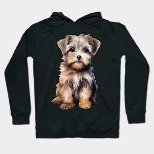 Puppy  Dandie Didmond Terrier Hoodie